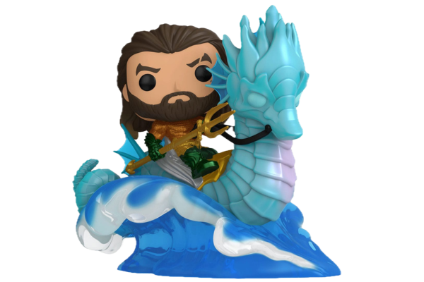Aquaman and the Lost Kingdom POP! Rides Deluxe Vinyl Figure Aquaman & Storm 15 cm