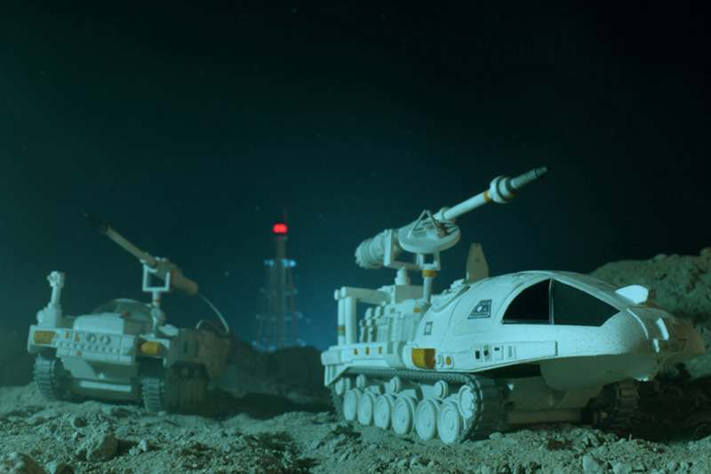 Space 1999 Infernal Machine Diecast Set - immagine 9