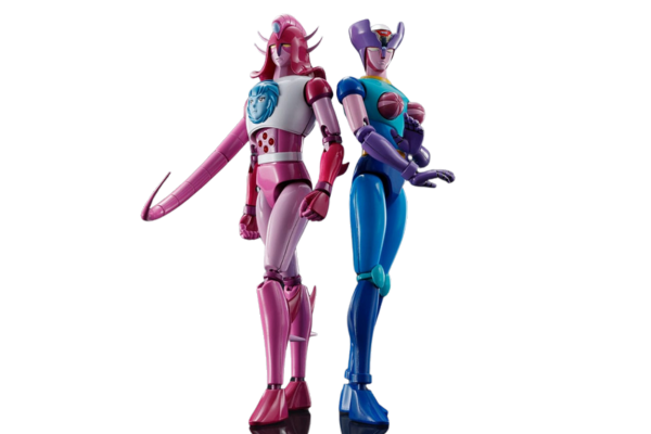 Great Mazinger Z Soul of Chogokin Diecast Action Figures GX-108 Rhein & GX-11R Dianan A Set 17 cm