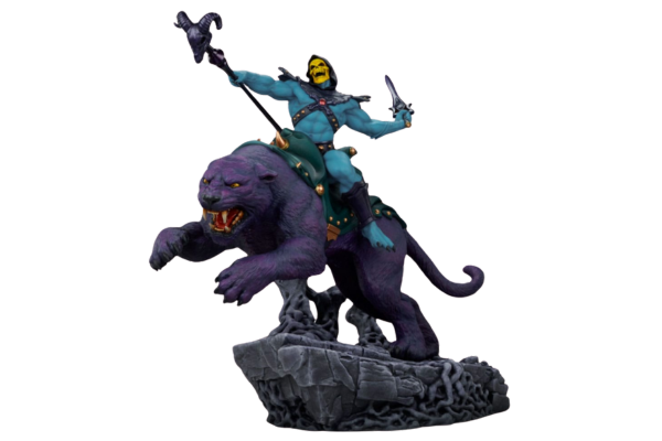 Masters of the Universe Statue Skeletor & Panthor Classic Deluxe 62 cm