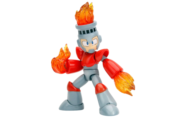 Mega Man Action Figure Fire Man 11 cm