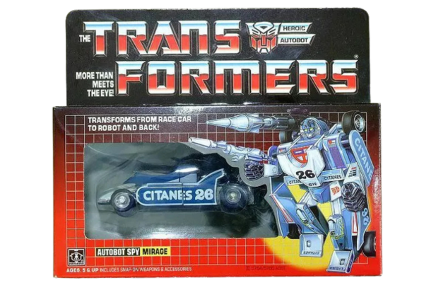 4th Party Transformers G1 Mirage