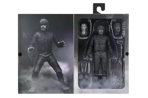 Universal Monsters Action Figura Ultimate The Wolf Man (black & White) 18 Cm Neca