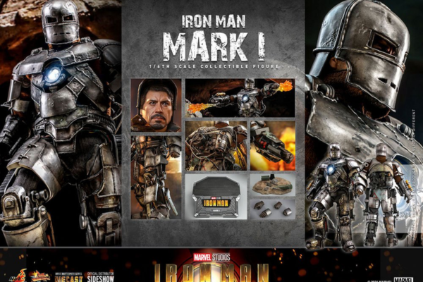 Iron Man Movie Masterpiece Action Figure 1/6 Iron Man Mark I 30 cm