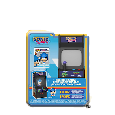NFF Bitty POP! Arcade Claw Vinyl Figure Sonic