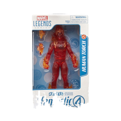 The Fantastic Four Marvel Legends Human Torch 15 cm