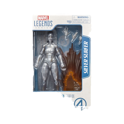 The Fantastic Four Marvel Legends Silver Surfer 15 cm