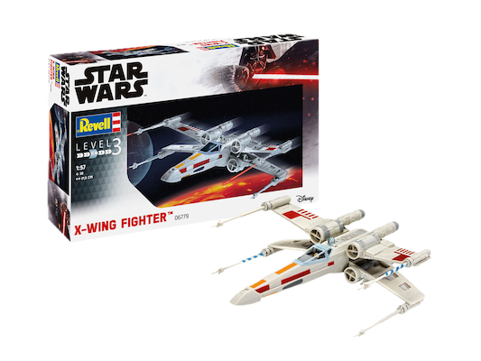 Star Wars Model Kit 1/57 X-wing Fighter 22 cm Model kit Star Wars