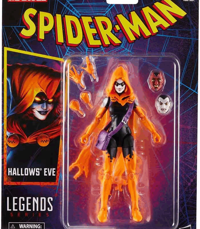 Marvel Legends Retro 6 Inch Action Figure Spider-Man Wave 4 - Hallows Eve