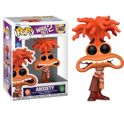Disney Inside Out 2 Pop! Figure Vinile Anxiety 9 Cm Funko