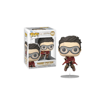 FUNKO POP HARRY POTTER 3 - POP MOVIES N° 165 - HARRY WITH BROOMSTICK (QUIDDITCH)