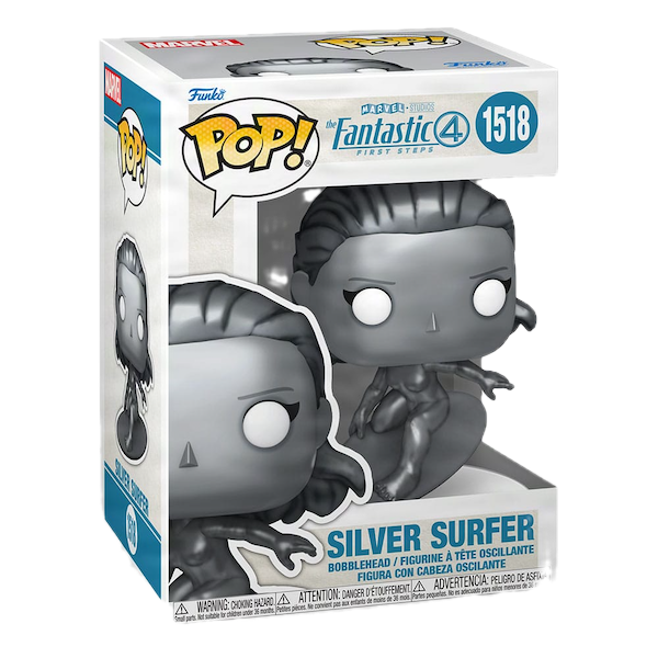The Fantastic Four: First Steps POP! Marvel Vinyl Figure Silver Surfer 9 cm