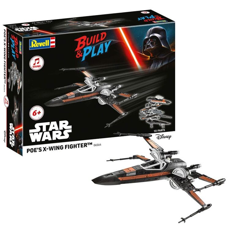 Star Wars Model Kit 1/78 Poe's X-Wing Fighter 22 cm