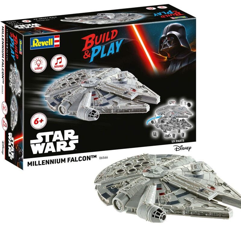 Star Wars Model Kit 1/164 Millennium Falcon 21 cm