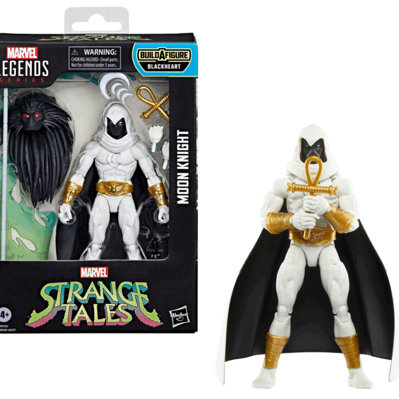 Moon Knight – Strange Tales – Marvel Legends Series – Action Figures – Hasbro – BAF parte 1 di 6 Blackheart