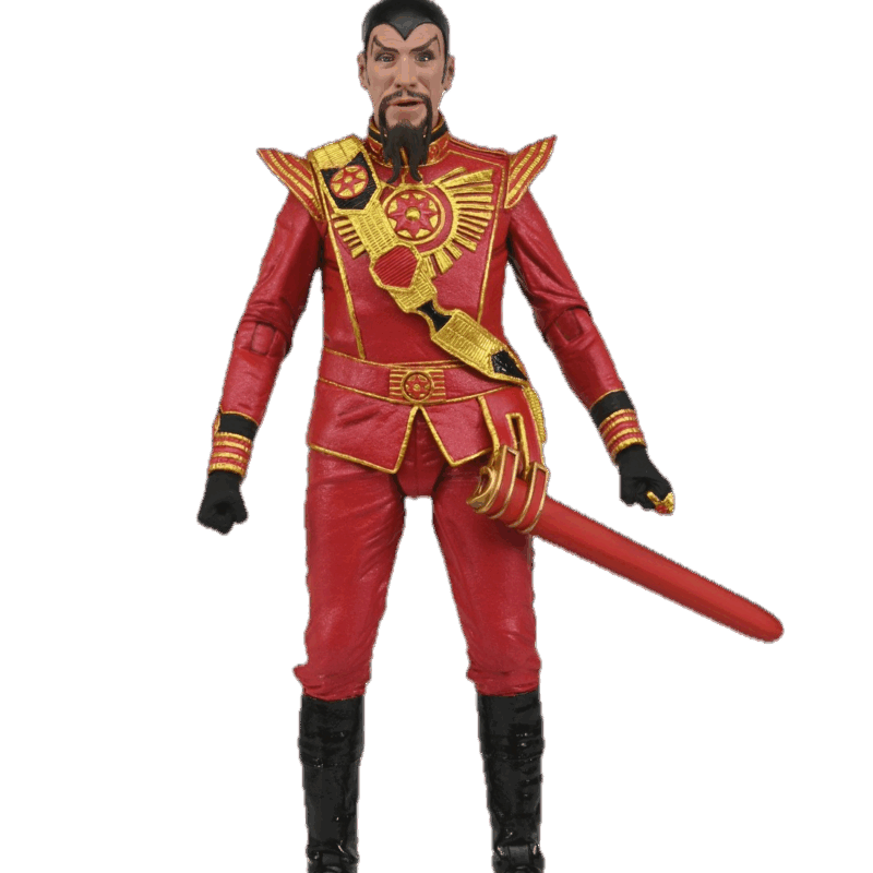 Flash Gordon (1980) Action Figure Ultimate Ming (Red Military Outfit)