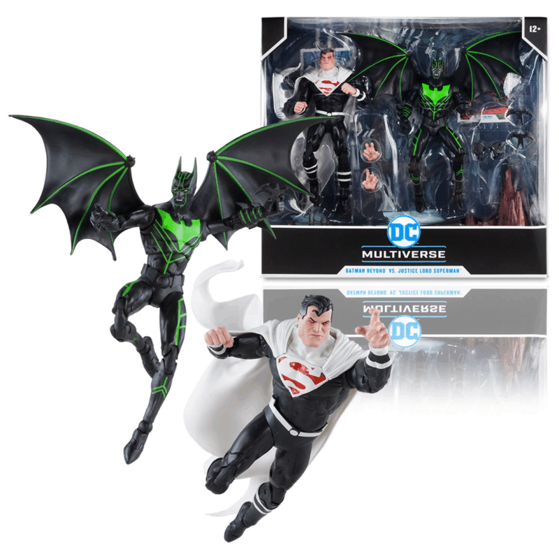 Batman Beyond vs Justice Lord Superman (DC Multiverse) 7" Figures 2-Pack