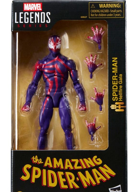The Amazing Spider-Man Marvel Legends Action Figure Spider-Man Hellfire Gala 15 cm