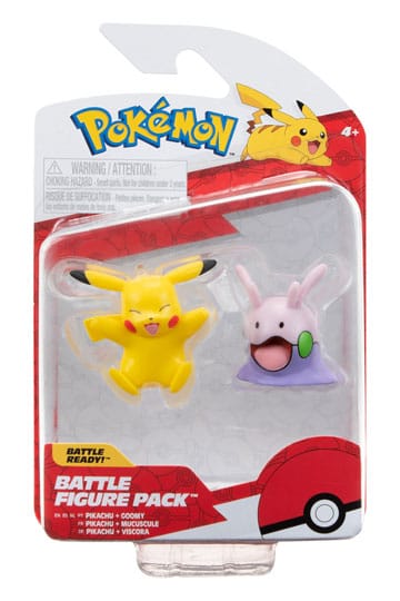 Pokémon Battle Figure Pack Pikachu & Goomy 5 cm