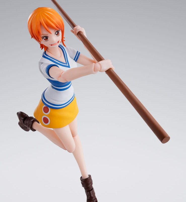 One Piece S.H. Figuarts Action Figure Nami Romance Dawn 14 cm