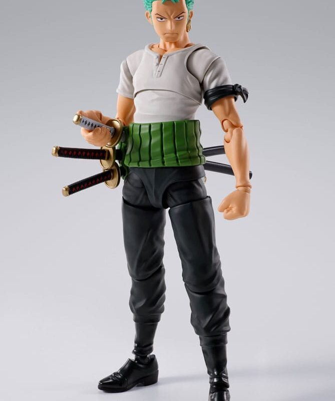 One Piece S.H.Figuarts Action Figure Roronoa Zoro Romance Dawn Ver. 15 cm