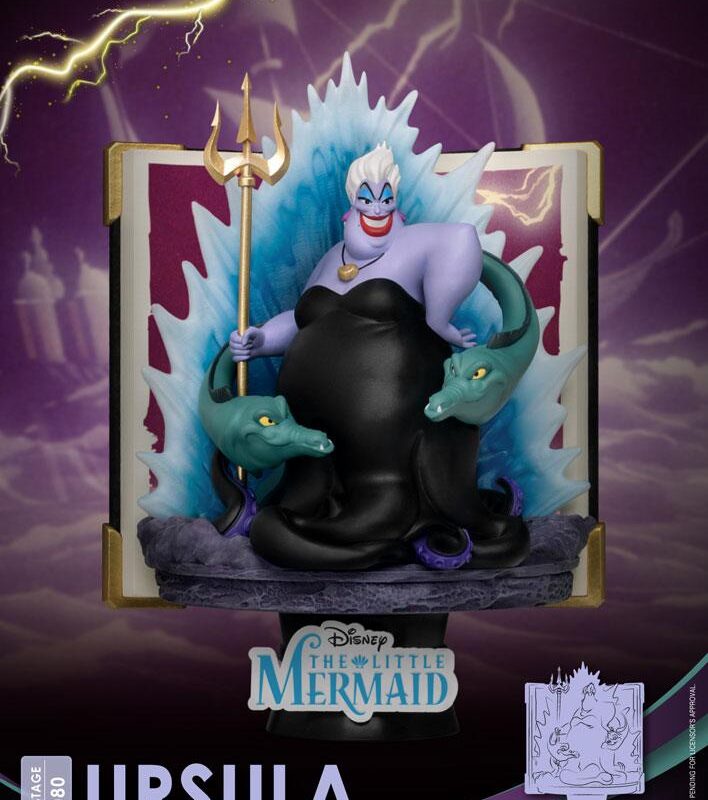 Disney Story Book Series D-Stage PVC Diorama Ursula New Version 15 cm