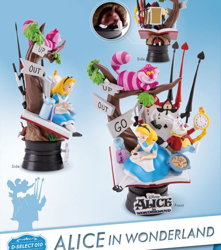 Alice in Wonderland D-Select PVC Diorama 15 cm