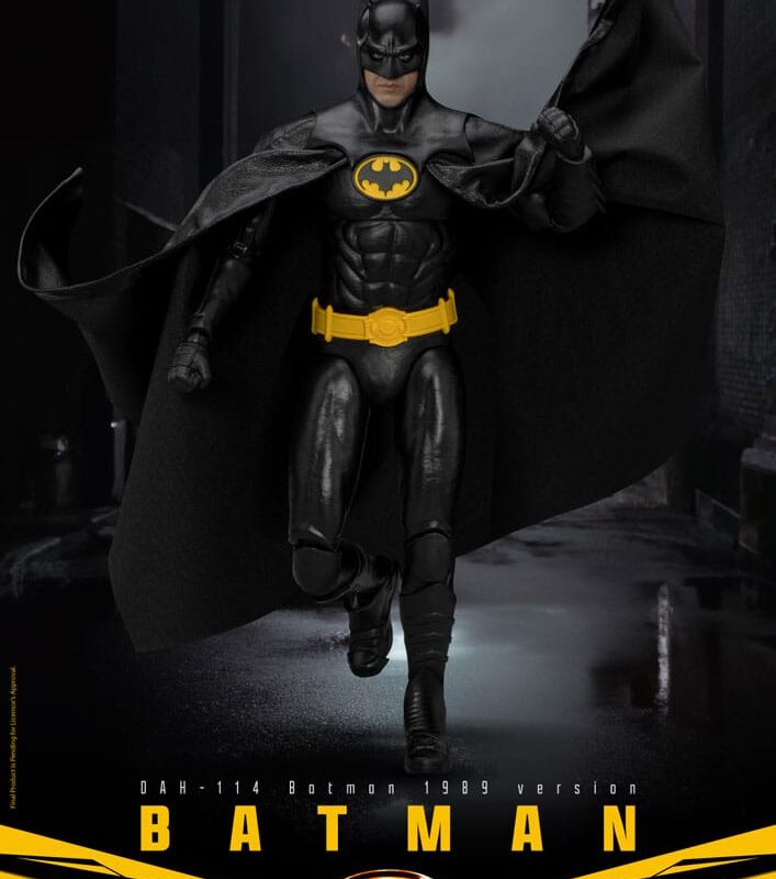DC Comics Dynamic 8ction Heroes Action Figure 1/9 Batman 1989 Ver. 21 cm
