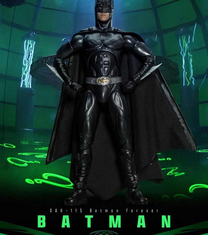 DC Comics Dynamic 8ction Heroes Action Figure 1/9 Batman (Batman Forever) 21 cm