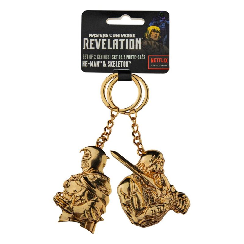 Masters of the Universe Revelation Keychain 2-Pack He-Man & Skeletor