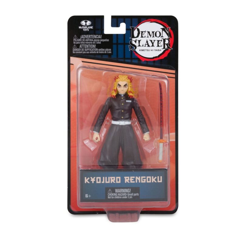 Demon Slayer: Kimetsu no Yaiba Action Figure Kyojuro Rengoku 13 cm