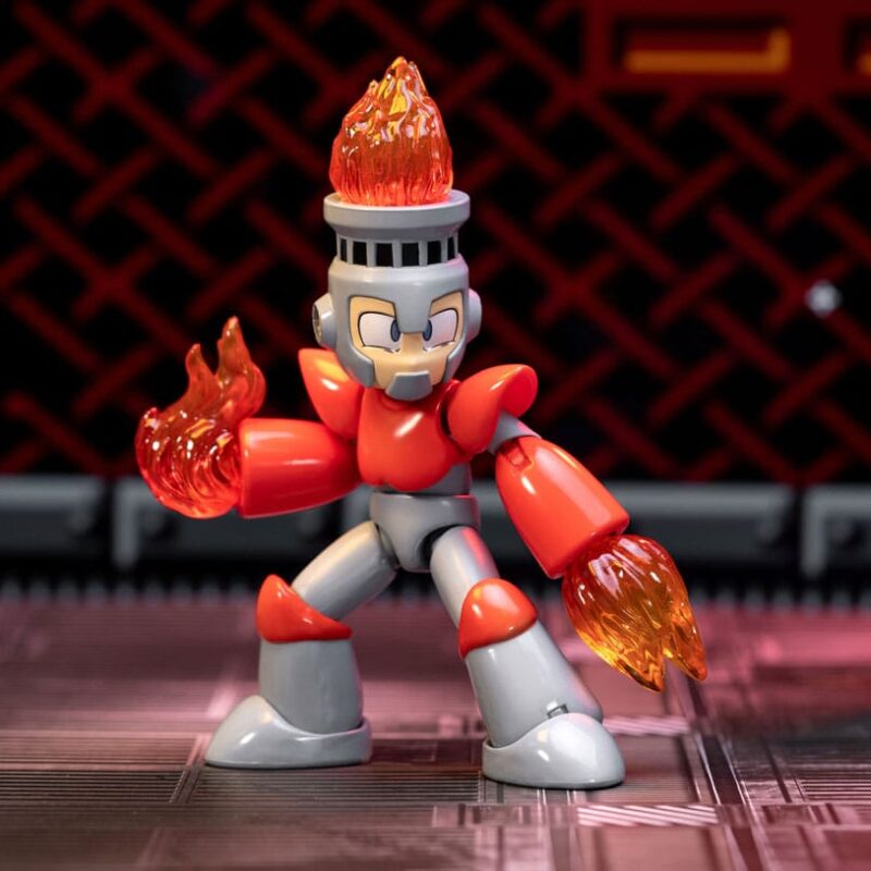 Mega Man Action Figure Fire Man 11 cm
