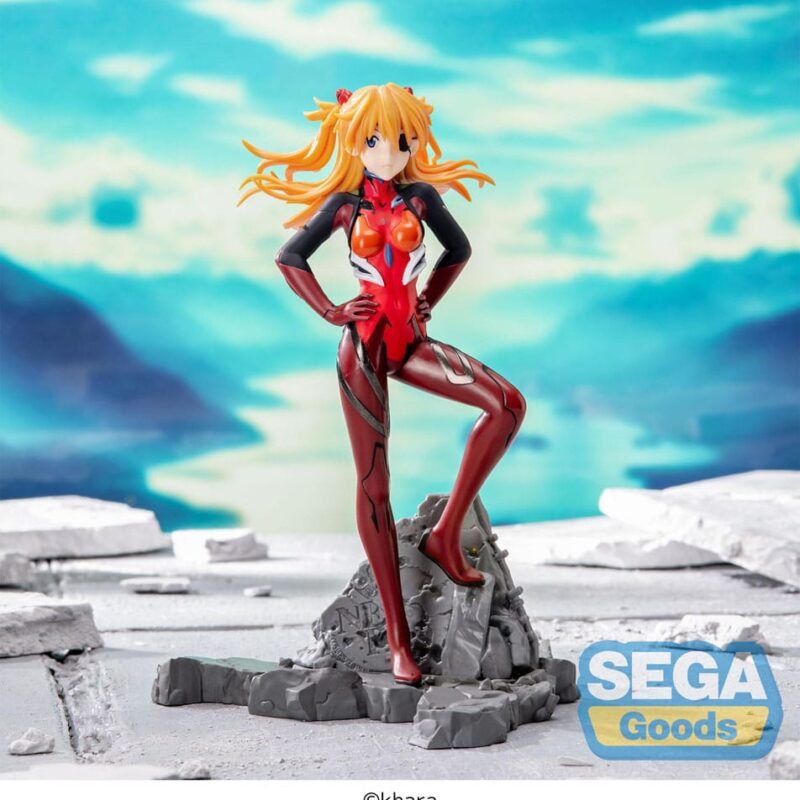 Evangelion: 3.0+1.0 Thrice Upon a Time Luminasta PVC Statue Asuka Shikinami Langley Vignetteum 30th Anniversary Ver. 23 cm