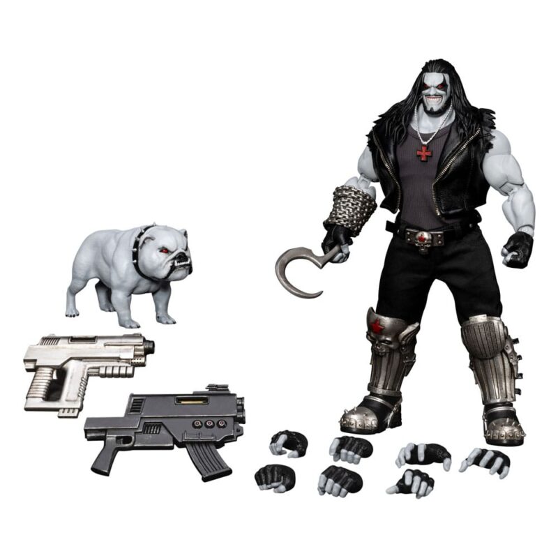 DC Comics Dynamic 8ction Heroes Action Figure 1/9 Lobo Deluxe Version 23 cm
