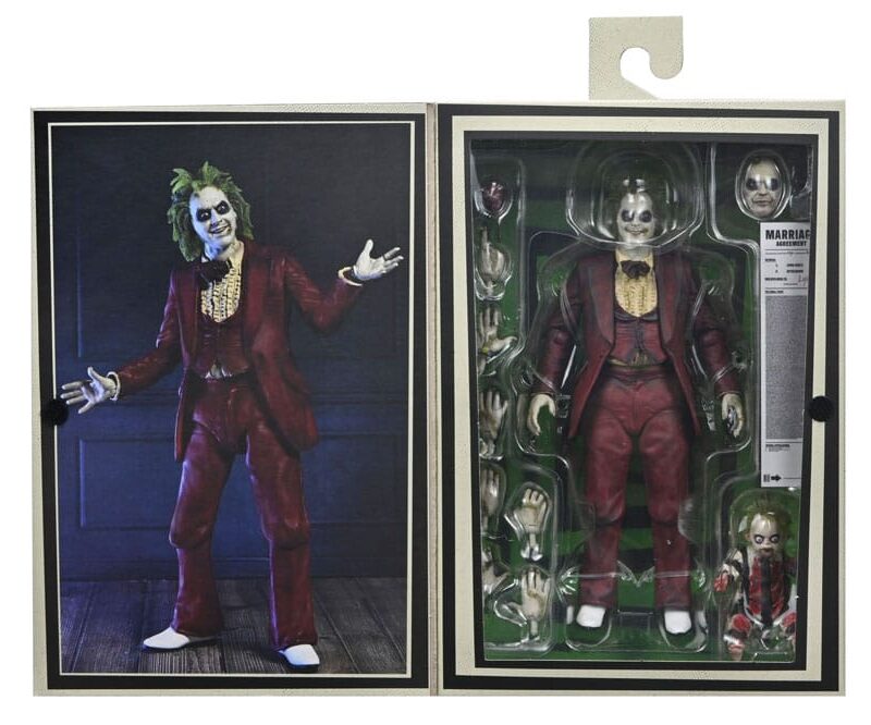 Beetlejuice Beetlejuice Action Figure Ultimate Red Tuxedo Beetlejuice 18 cm