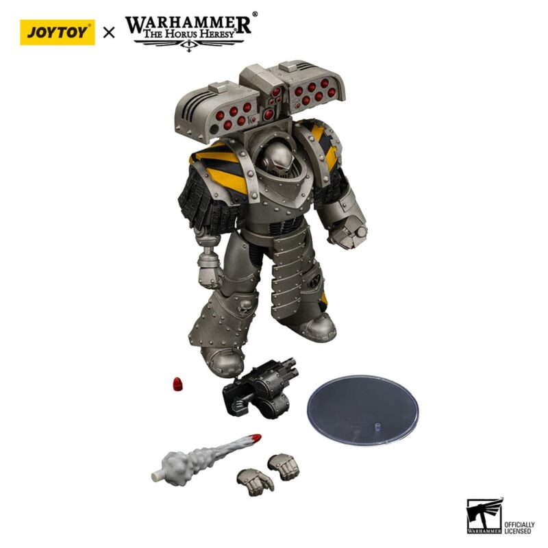 Warhammer The Horus Heresy Action Figure 1/18 lron Warriors Tyrant Siege Master Terminator with Rocket launcher 14 cm