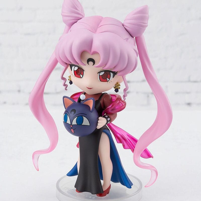 Pretty Guardian Sailor Moon R Figuarts mini Action Figure Black Lady 9 cm