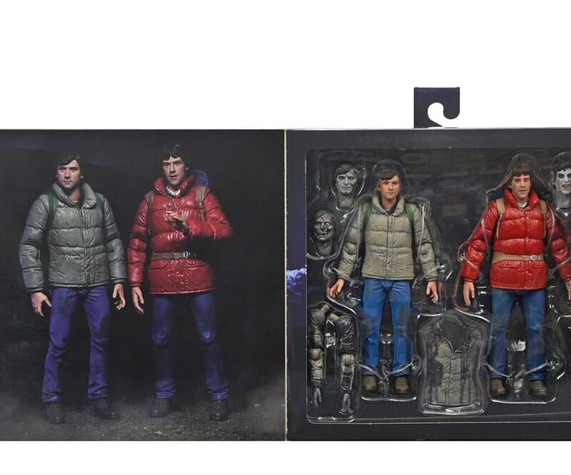 An American Werewolf In London Action Figures 2-Pack Jack & David 18 cm
