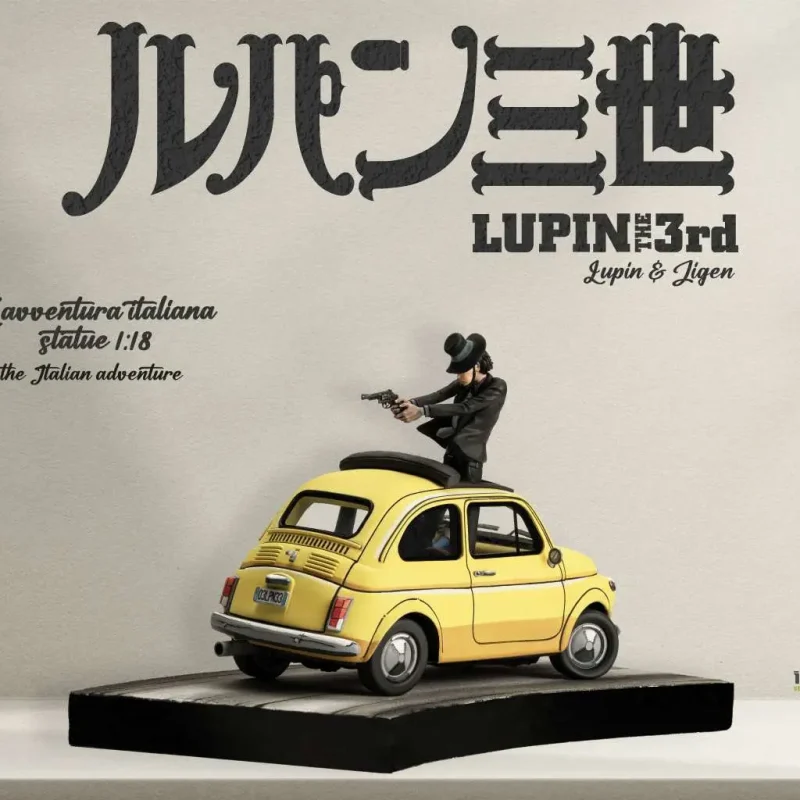 Lupin 3rd L'avventura Italiana 1/18 Statue – Lupin & Jigen
