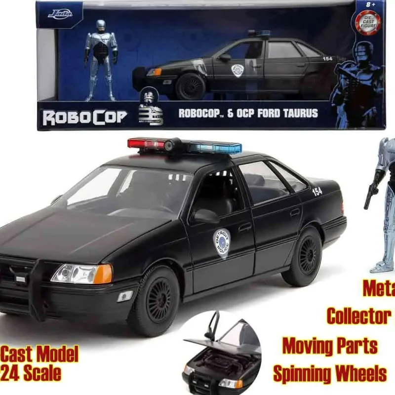 Robocop 1986 - 1986 Ford Taurus With Robocop - 1:24 Die-Cast Model