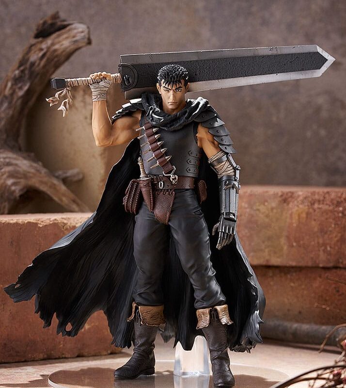 Berserk Pop Up Parade L PVC Statue Guts (Black Swordsman) 22 cm