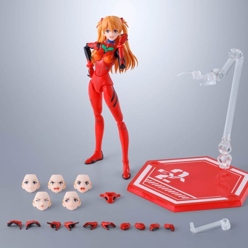Neon Genesis Evangelion S.H.Figuarts Action Figure Asuka Shikigami Langley 14 cm