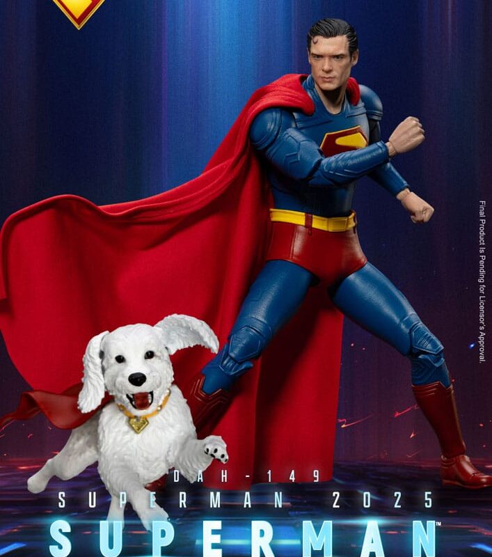 Superman (2025) Action Figure Superman & Krypto 21 cm
