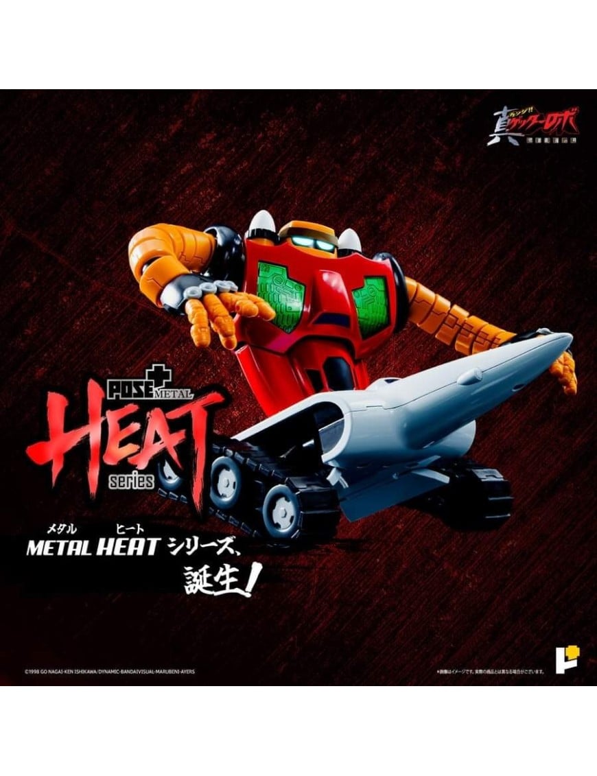 Pose Toy Pose+ Metal Heat Series Getter 3 Getter Robo Armageddon Version