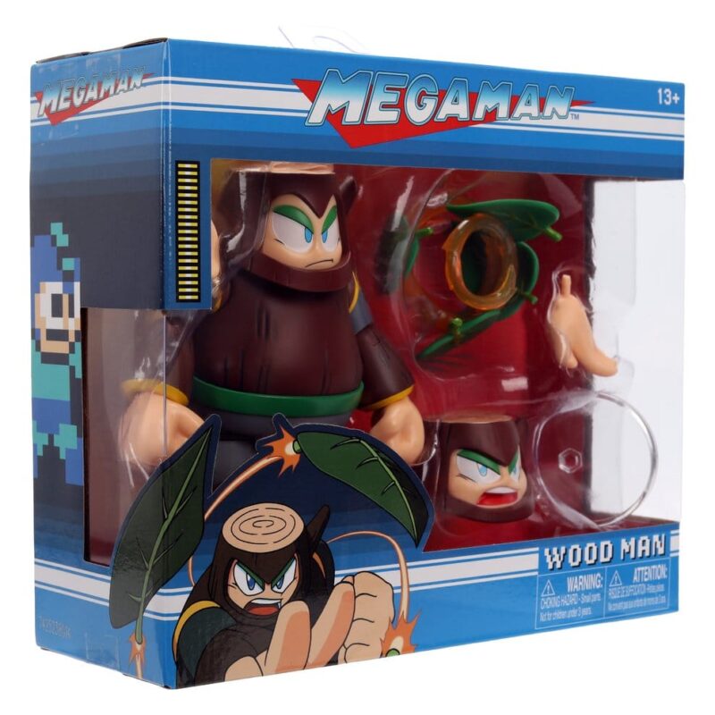 Mega Man Action Figure Wood Man 11 cm
