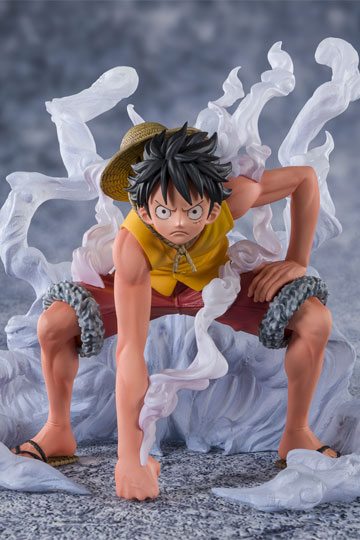 One Piece FiguartsZERO PVC Statue Monkey D. Luffy Summit Battle Reissue 12 cm