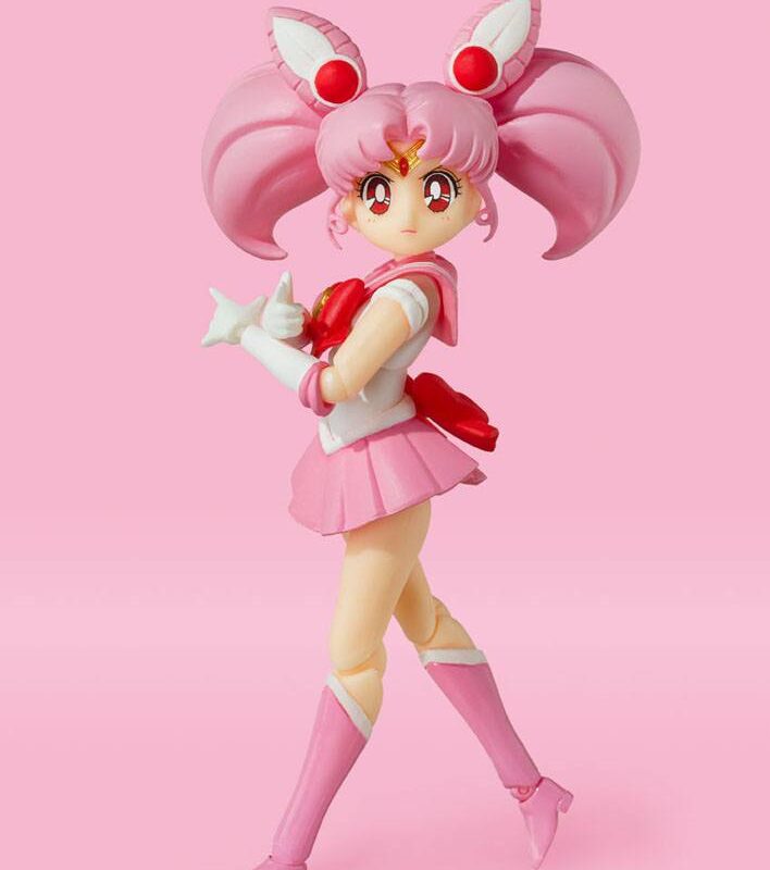 Sailor Moon S.H. Figuarts Action Figure Sailor Chibi Moon Animation Color Edition 10 cm