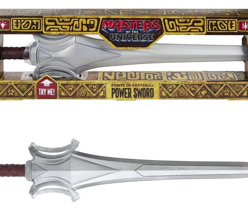 Masters of the Universe 2026 Movie Roleplay Replica Powers of Grayskull Sword *German Version*