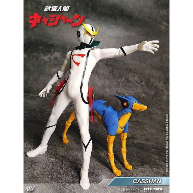King Arts Diecast Figure Series Kyashan & Flender