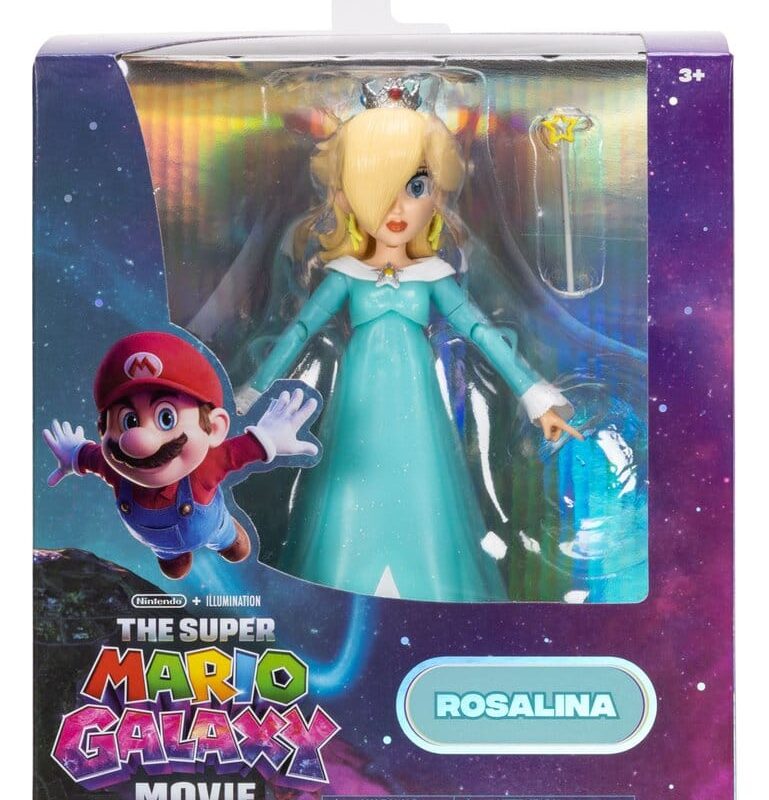 The Super Mario Galaxy Movie Action Figure Rosalina 13 cm